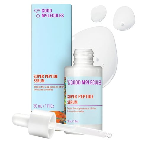 Good Molecules Super Peptide Serum - Anti-aging Facial Serum with Peptides and Copper Tripeptides to Plump and Firm
