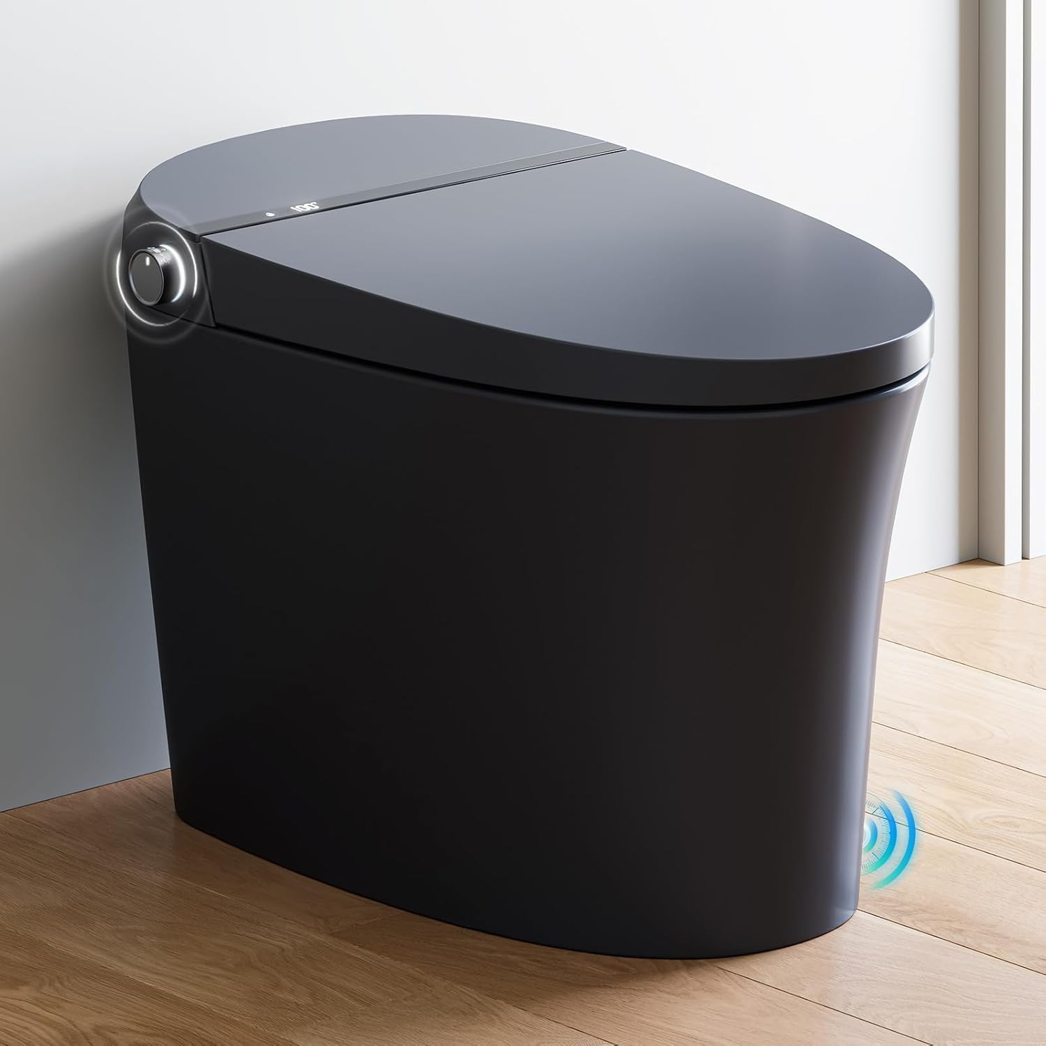 HOROW Black Smart Toilet